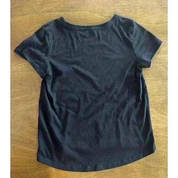 Girls Old Navy Softest Tee, Medium Color Black (0149) Check Pics For Condition - Picture 2 of 7